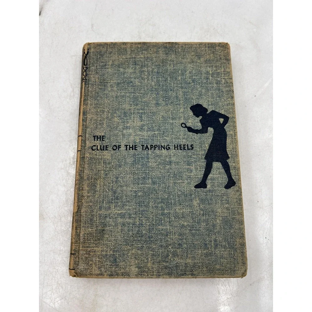 VTG Nancy Drew The Clue of the Tapping Heels Book 1939 Grosset Dunlap Hardcover